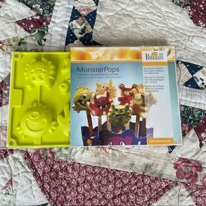 Silicone cookie molds - monsters